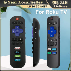 ❤️【Same Day Delivery】 Roku TV Universal Remote Control for TCL Roku TV Hisense Television Compatibility Stable Signal Multifunctional Remote Control for Roku TV for NETFLIX for Youtube ROKU-TC-RC-10# 2#
