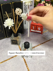 Essential Oil Rattan Diffuser Dried Flowers Scent Air Freshener Bedroom Toilet Odor Removal Diffuser