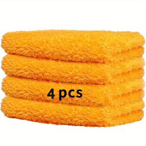 40X40cm Microfiber Towels Car Care Washing Thicken Towel Car Detailing Drying Cloth Cleaning Tool Auto Wash Accessories