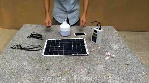 JOYUHON Single crystal 18W solar panel 12V system charger for outdoor use