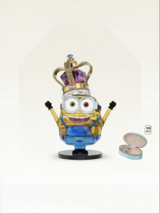 Swarovski | Minions King Bob Decorative Gift