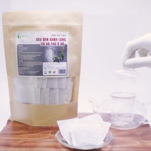 Trà Túi Lọc Đậu Đen Xanh Lòng & Củ Hà Thủ Ô Đỏ 90g (30 túi x 3g) Thanh lọc cơ thể hỗ trợ giảm cân Hỗ trợ chức năng gan... Dược Liệu Hồng Lan