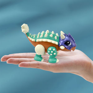 Ankylosaurus ลูกบาศก์มายากลเพศตรงข้าม สนุกและไม่ซ้ำกันของเล่นเด็กลายสัตว์ไดโนเสาร์มายากลวิทยาศาสตร์