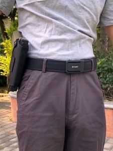 1.5" Tactical Belt Metal Buckle Adjustable Sturdy Ratchet Nylon Belts IPSC USPSA IDPA Belt Rigid Heavy Duty Gear