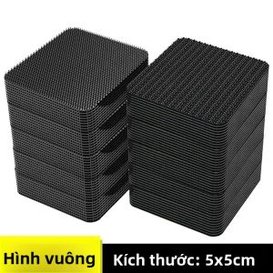100/2 Miếng Dán Cố Định Thảm Siêu Dính Chống Trượt Miếng Vá Thảm Cho Sàn Nhà & Thảm Chân Xe Băng Dính Chống Trượt