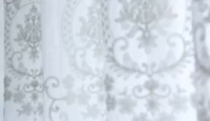 White Lace Sheer Curtain for Bedroom Day Curtains for Living Room Jacquard Tulle Window 2/3 Panel Sliding Door