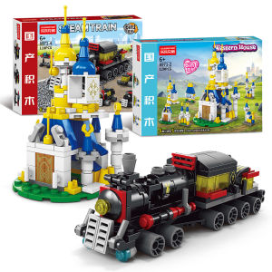HUIQIBAO | 6-in-1 Construction Set Building Blocks 3+ years