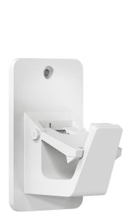 2/4pcs No Drill Curtain Rod Brackets Adjustables Curtain Rod Hooks Self Adhesive Window Rod Holders for Bathroom Bedroom Kitchen