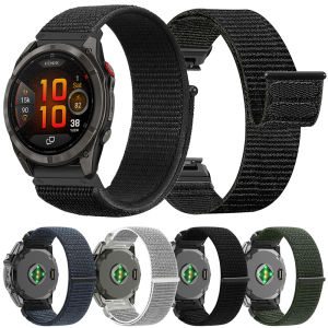 for Garmin fenix 8 8 Pro Nylon Watch strap for fenix 7 7X 6 6X Pro Enduro 3 Instinct 3 2X EPIX Gen 2 22 26mm Quick Release Strap