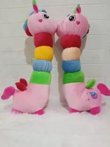 Boneka Unicorn Leher Panjang & Kuda Pony Warna Warni Bertanduk Berkualitas SNI