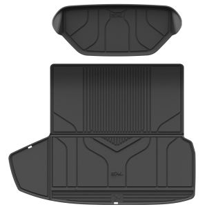 3W | Full TPE Trunk Mat Full TPE Front Cargo Tray