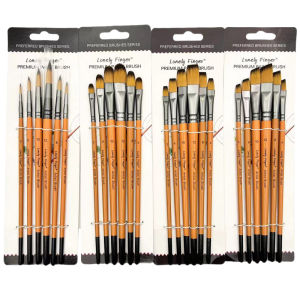 Artist Paint Brush Set Professional Anti-Shedding Tips Paintbrushes For Acrylic Oil Watercolor Acrylic Painting For Body
