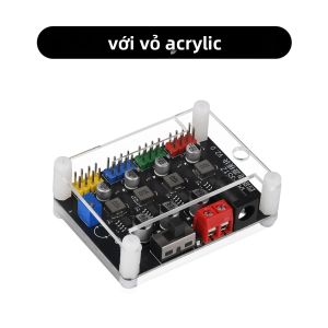 Mô-đun Nguồn Hạ Áp DC-DC 4 Kênh 6V-30V Đến 0.9V-29.6V Đầu Ra Có Thể Điều Chỉnh Bộ Điều Chỉnh Điện Áp Chuyển Đổi Buck 3.5A Cho Thiết Bị Điện Tử