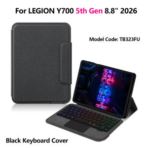 AJIUYU | Keyboard Cover For Lenovo Legion Y700 5th Generation 8.8" inch 2026 TB323FU Gaming Tablet Protective Case TouchPad Backlight