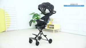 Topborn Baby Stroller: Two-way Foldable Can Sit or Lie Down Lightweight Stroller for Toddler
