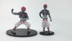 Bandai | New Demon Slayer Akaza & Koyuki Anime Figure Manga Collectible Model Desktop Ornament Anime Merchandise Gift