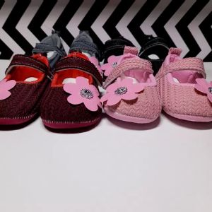 AKS88.id Sepatu Prewalker KNIT ROSE Sepatu Anak Bayi Import AZ.32