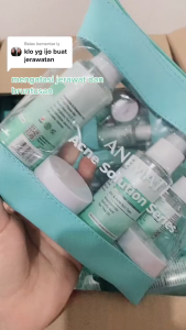 Animate Acne Solution Series 5 in 1 Paket Wajah Berjerawat