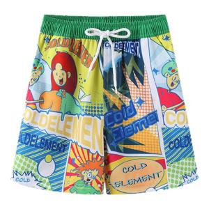 COLDELEMENT | Coldelement Boys Loose Fit Swimming Trunks Quick Dry Beach Shorts Cartoon Print Ideal For Sea Side And Pool Fun