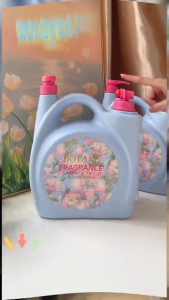 【5KG+20g*5 Value Pack】Botare Magic Garden Antibacterial Baby Laundry Liquid Large Capacity Family Size Double‑Mouth Bottle Gentle Baby‑Safe No Irritant Chemicals