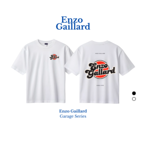 Enzo Gaillard เสื้อยืด ทรงปกติ รุ่น Garage Series