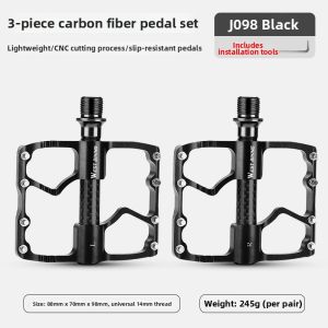 West Biking | Carbon Fiber Triple Bearing Bicycle Pedal