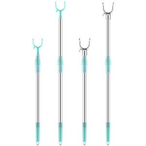 Stainless Steel Adjustable Clothes Drying Rods Single Piece Home Use Laundry Care Tools PP Zinc Alloy from Guangdong