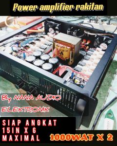 power amplifier rakitan 5 Amper besar CT 45