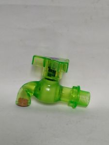 Keran Air plastik SKT ukuran 1/2 inci gagang bulat merah hijau Cod