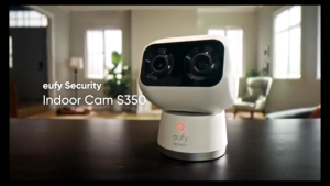 Eufy Security Indoor Cam S350-T8416 | Dual Cameras 4K UHD Resolution with 8x Zoom and 360°