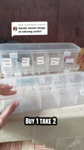 【COD】PLMO Desktop Storage Organizer Box With Lid Compartment Organizer for Cable Jewelry Medicine