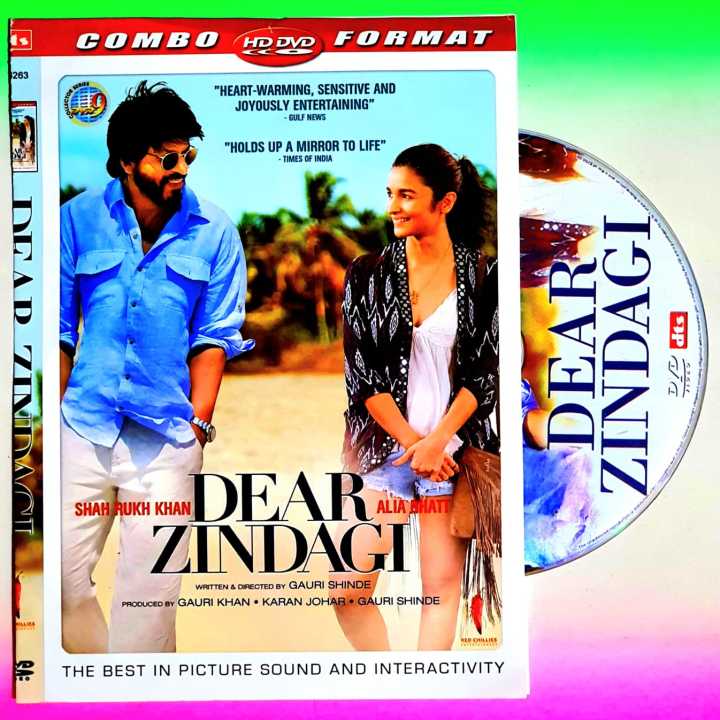 KASET DVD FILM INDIA SHAHRUKH KHAN DEAR ZINDAGI SHAH RUKH KHAN