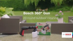 Bosch 360 Degree Cleaning Kit Tools/Accessories For Aquatak Pressure Washer H&G - F016800612 - Bluepower Blue Power by ECL