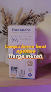 Hannochs Futura Smart LED 9 W Lampu LED Pintar Warna Warni  RGB WIFI Harga Cuci Gudang