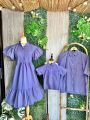 Ehuang  Mother and Daughter Twinning Dress Family Matchy Set. 