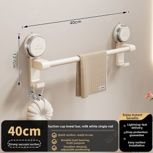 MOSHANG | Wall-Mounted No-Drill Towel Rack