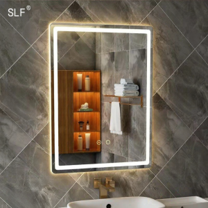 Touch Screen Defogging Bathroom Vanity Mirror
