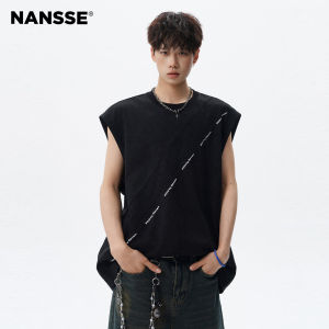 NANSSE | High-Street Printed Dyed Retro Style Casual Wearable Vest
