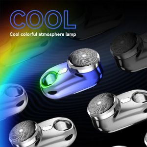 Brifit Mini-Shave Portable Electric Razor Pocket Size Shaver Wet and Dry Mens Shaver USB Rechargeable Compact and Portable Travel