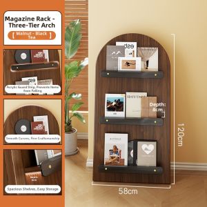 MENGBINFEN | Vintage Style Display Rack