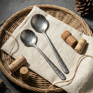 OUSKA | Elegant Titanium Long-handle Spoons