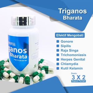 Obat Sipilis Kencing Nanah Gonore HIV - Triganos Bharata BPOM Garansi 100% Original