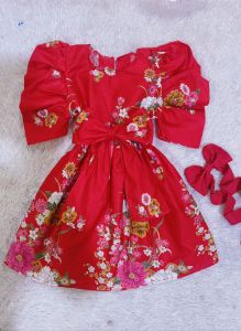 ชุดไทยผ้าปาเต๊ะเด็กหญิงสุดน่ารัก