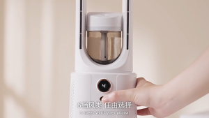 SG【Ready Stock】3-in-1 Bladeless Tower Fan: Features Powerful 3D Vortex Cooling Technology Built-In Humidifier & Adjustable Night Light Safe for Kids