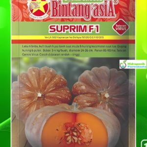 Benih Labu Hibrida SUPRIM F1 Isi 10 Gram Cap Bintang Asia PT Benih Citra Asia