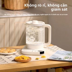 Ấm Đun Nước Điện 1.8L Bảo Vệ Sức Khỏe Đun Sôi Nước Nồi Pha Trà Đa Chức Năng Cho Văn Phòng Tại Nhà Nồi Hầm 220V