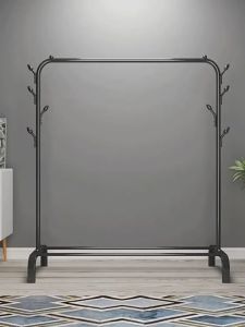 Dejavu Stand Hanger Rak Lemari Gawang Besi Kuat Putih Hitam Jemuran Serbaguna Gantungan Pakaian Tempat Pakaian Baju HSH131