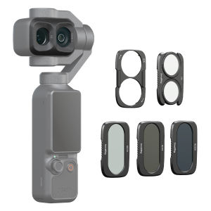 SmallRig Split Filter Kit for DJI Osmo Pocket 4P VND 1-5 & CPL & 1/4 Black Mist Filter ND16 ND64 ND256 CPL Filterfor DJI Osmo Pocket 4P #6476#6477#6658