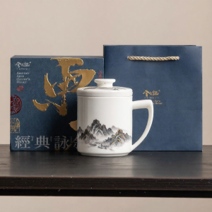 XIYUANJI | Cốc Trà Tự Lọc Mạ Vàng Cho Nam