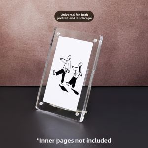 QINLEYI | Magnetic Acrylic Transparent Photo Display 3-5 Inches